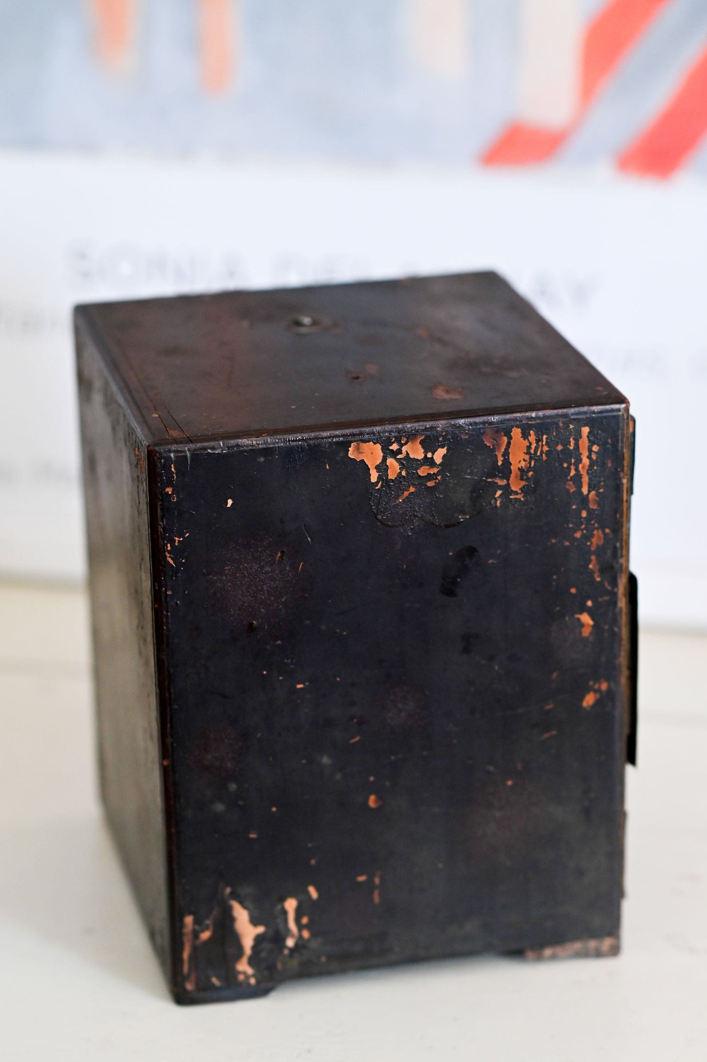 Antique Japanese lacquer jewellery box