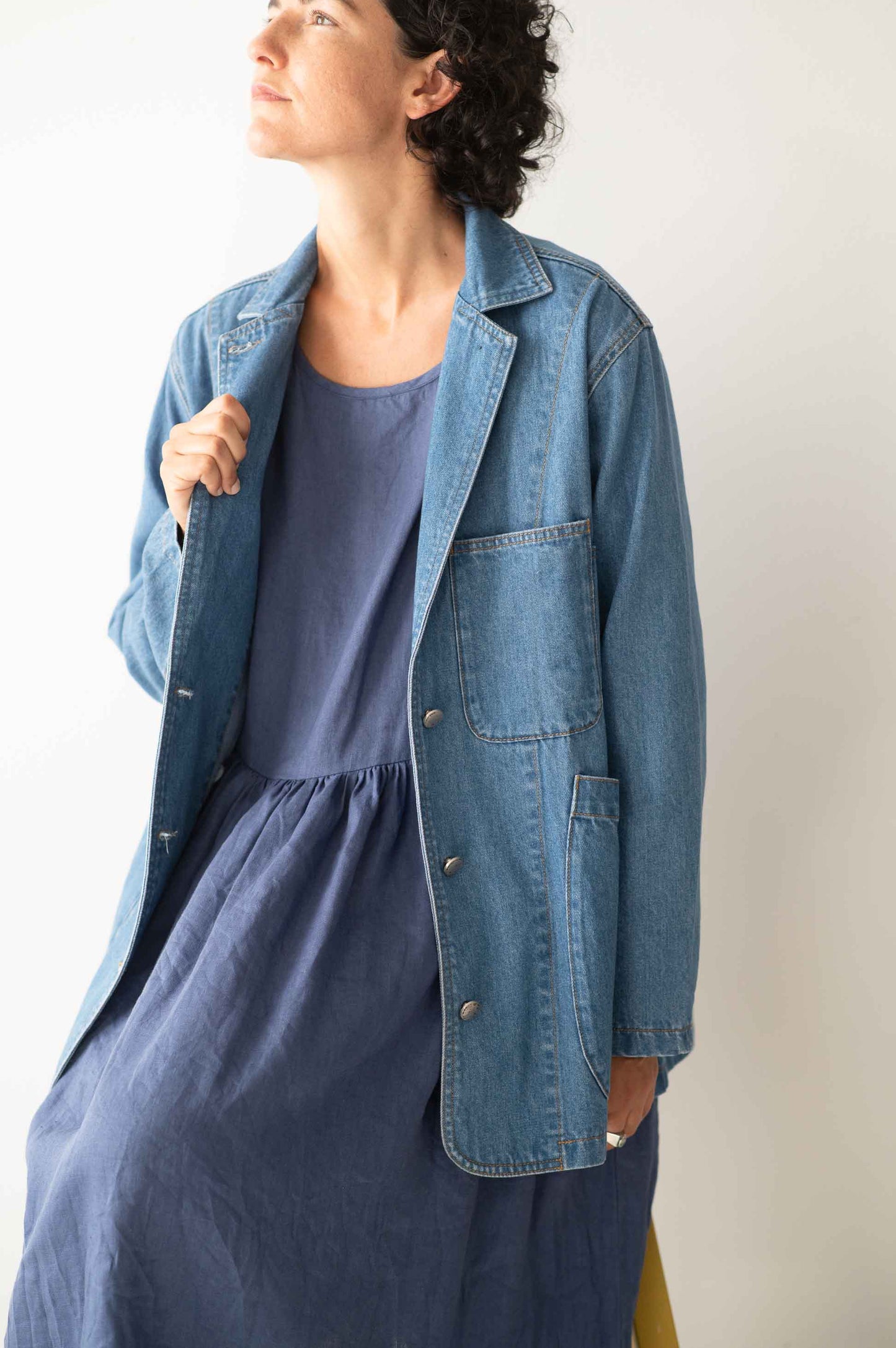 Eliza dress Indigo