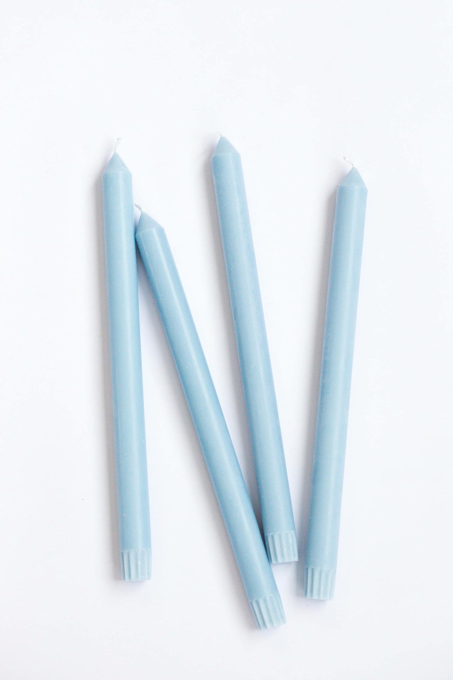 Eco Dinner Candle in French Blue