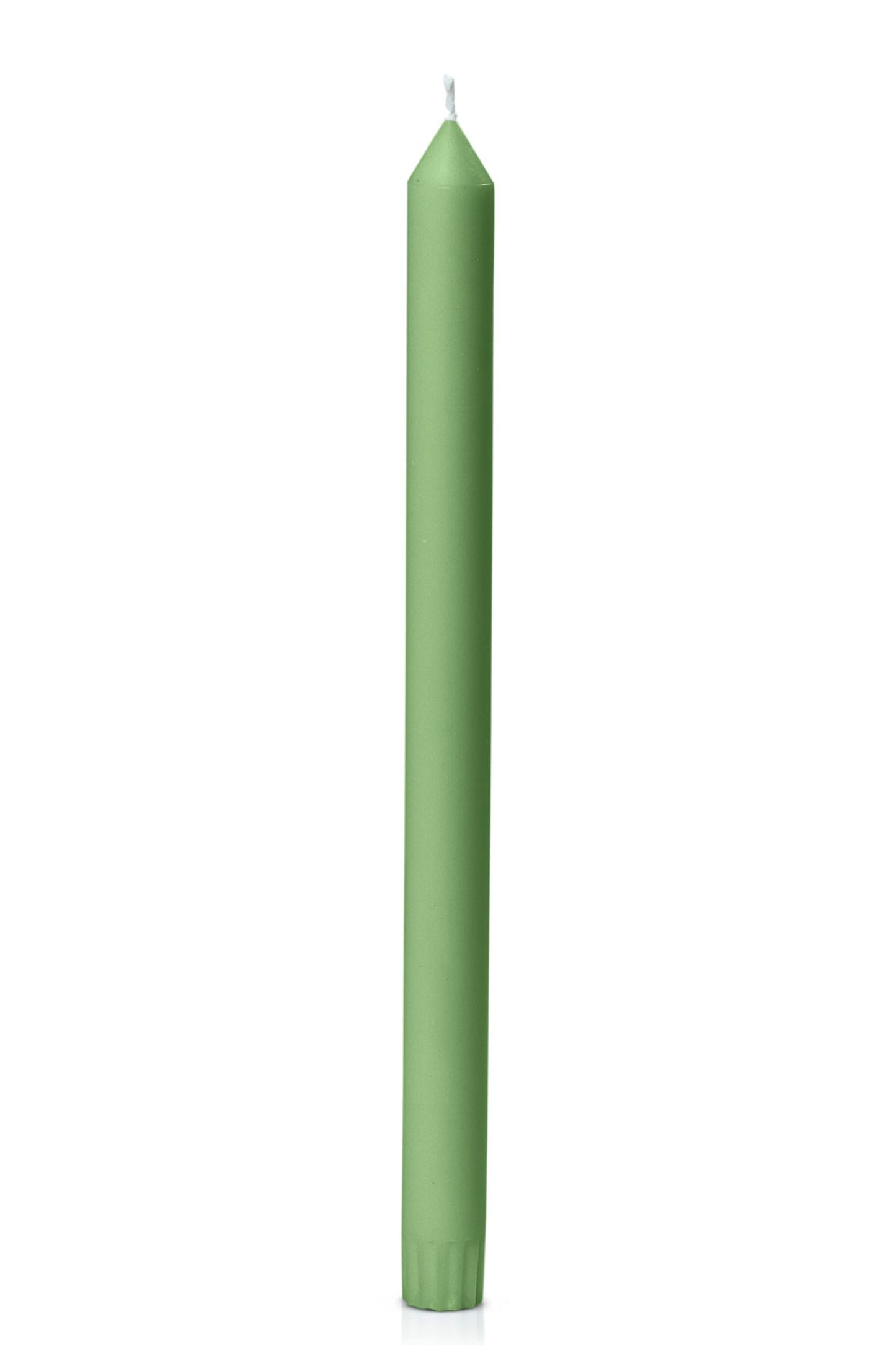 Eco Dinner Candle in Green