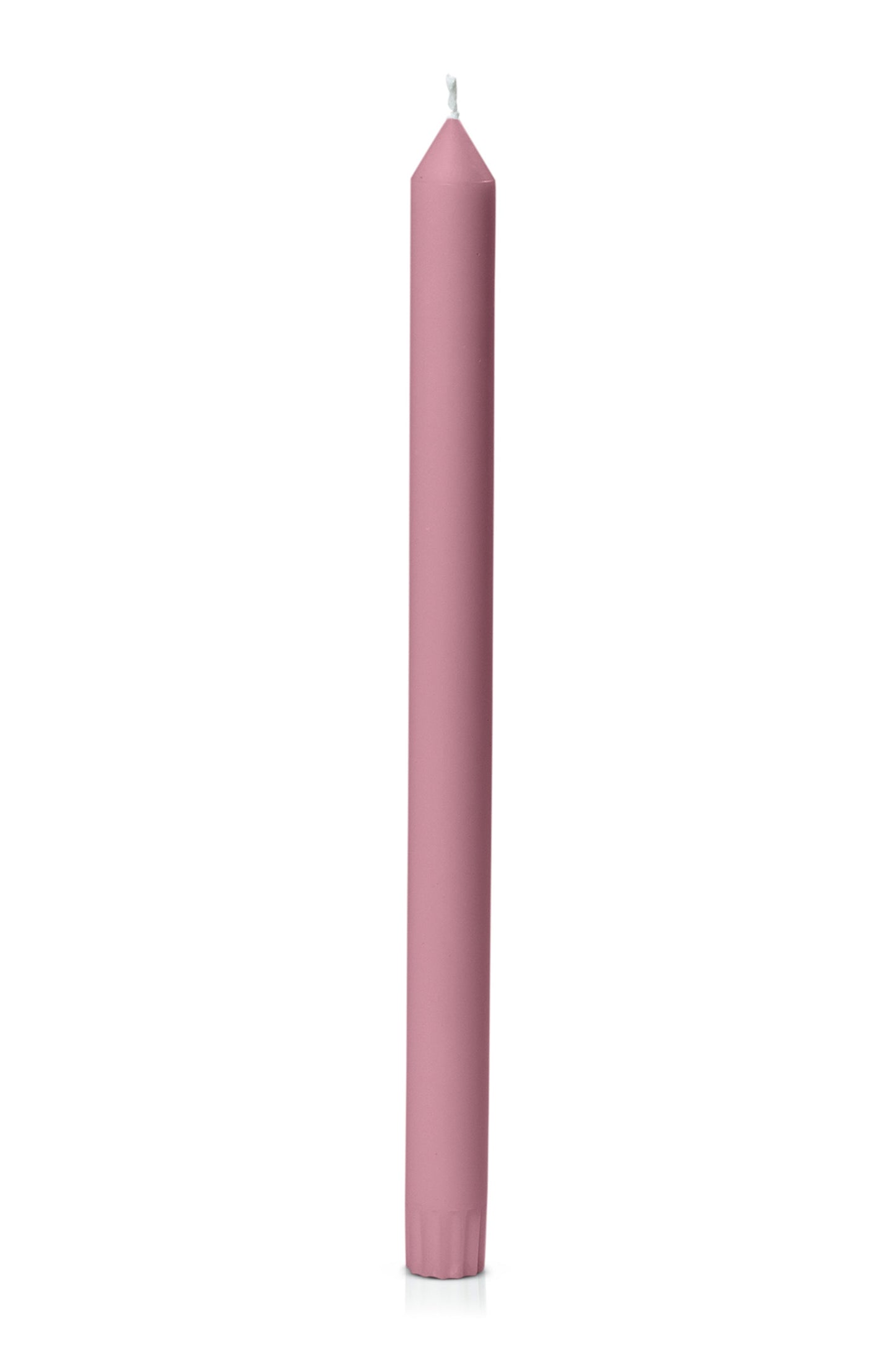 Eco Dinner Candle in Dusty Pink