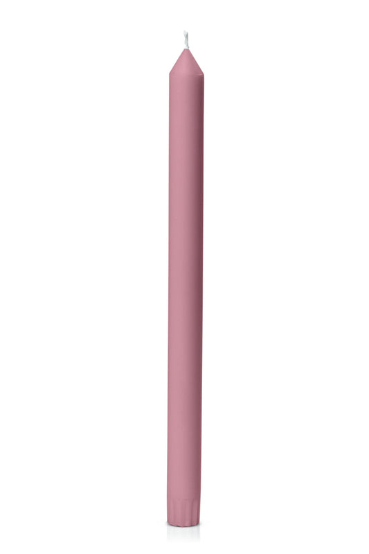 Eco Dinner Candle in Dusty Pink