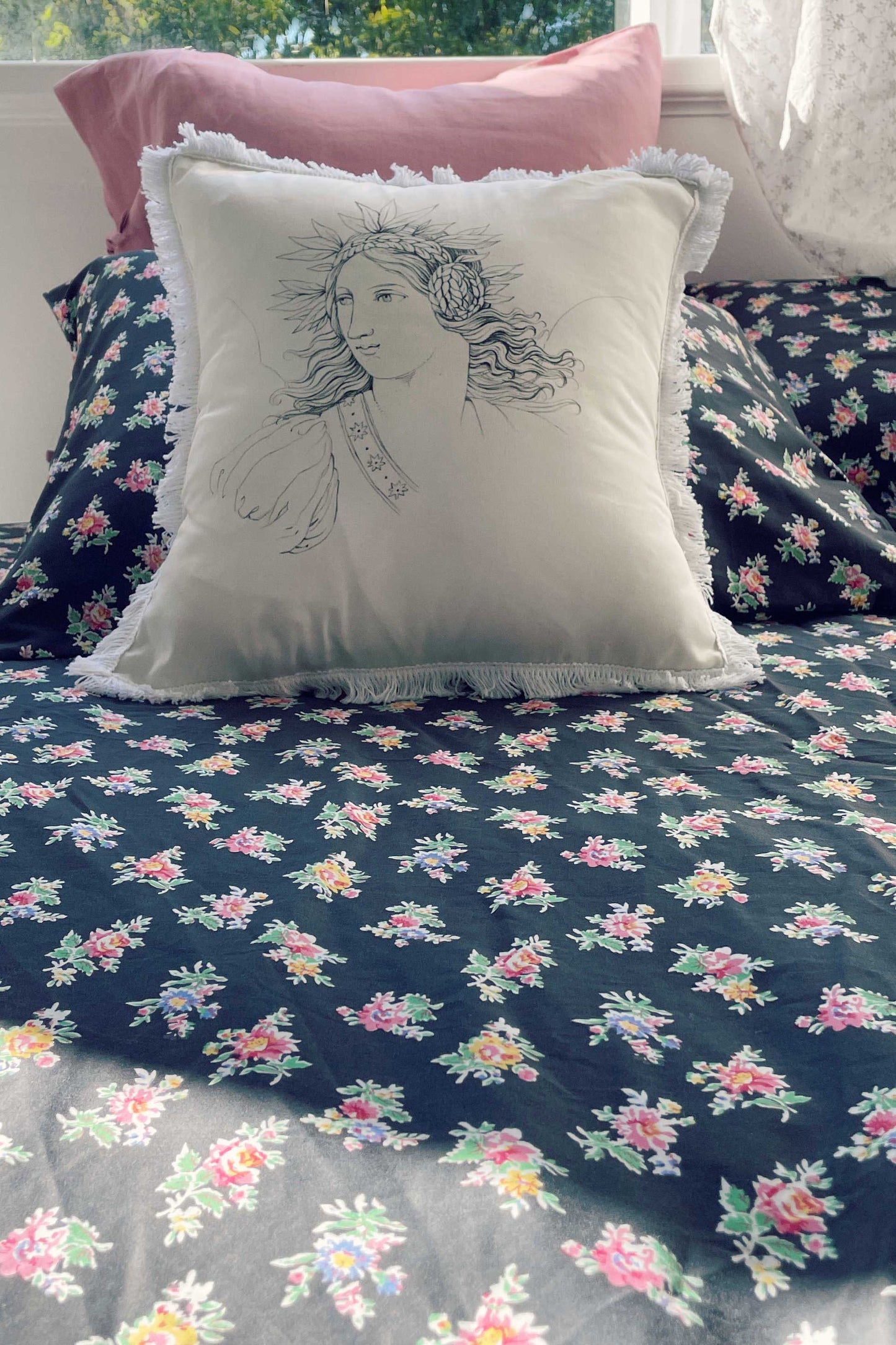Elisabeth cushion cover *organic cotton