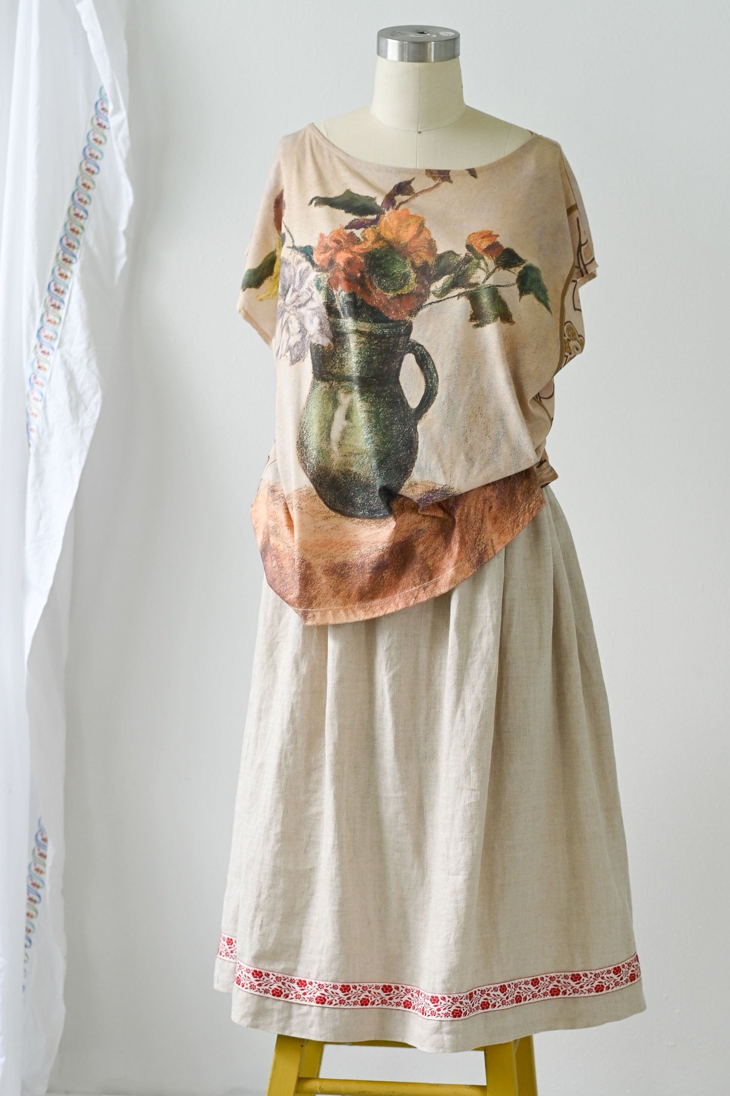 Eleanor Organic Cotton Tee Fleur