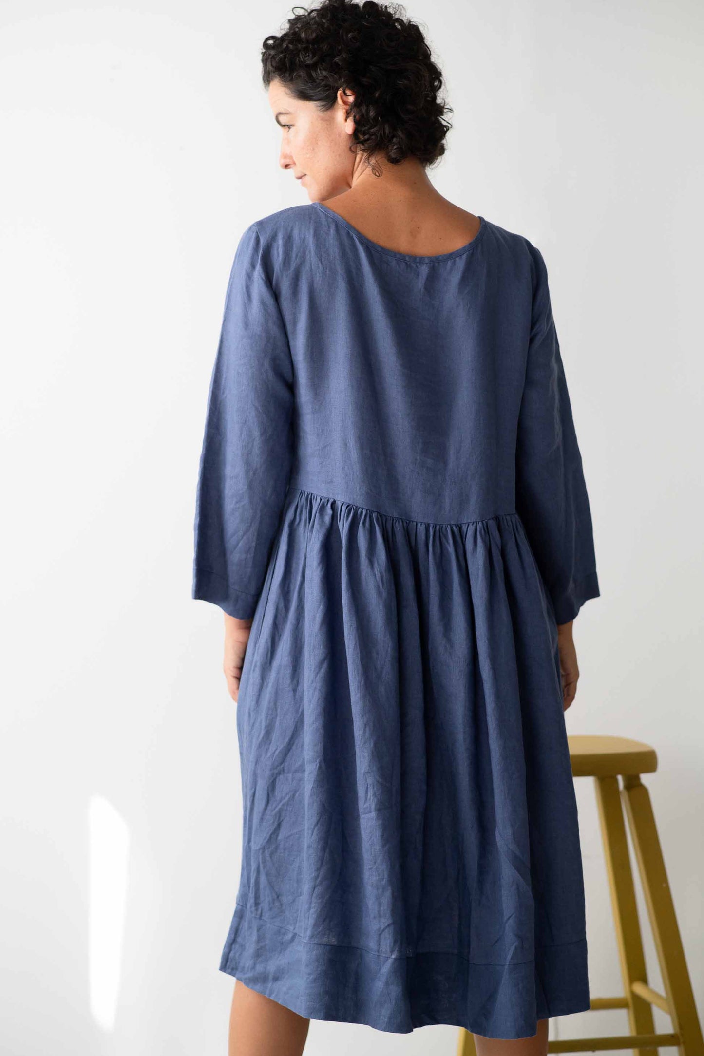 Eliza dress Indigo