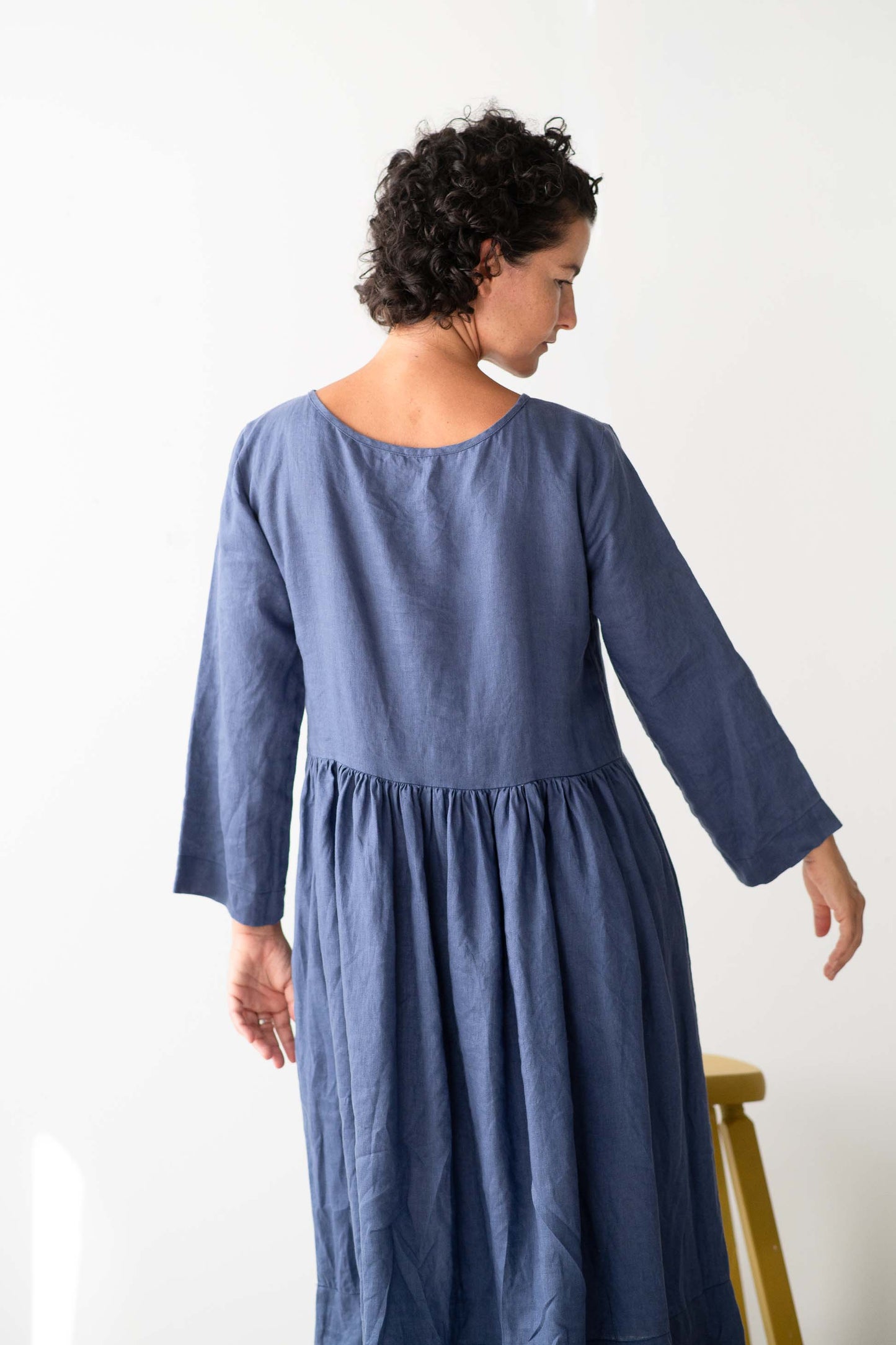 Eliza dress Indigo