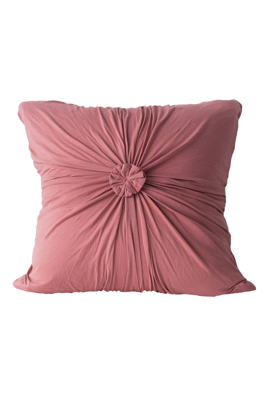 Euro Rosette in Cedar *organic cotton