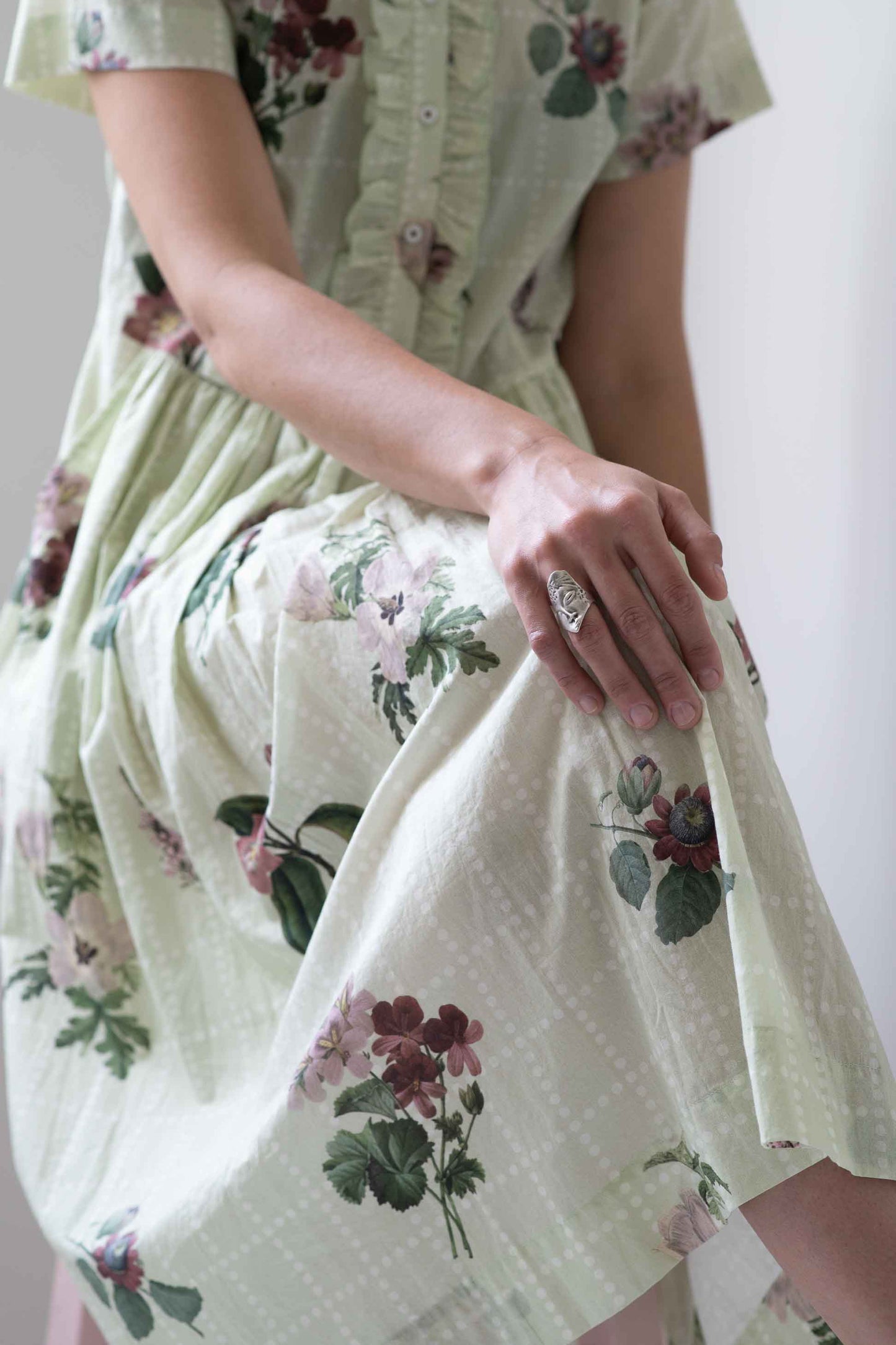 Mabel dress in Arbour *organic cotton