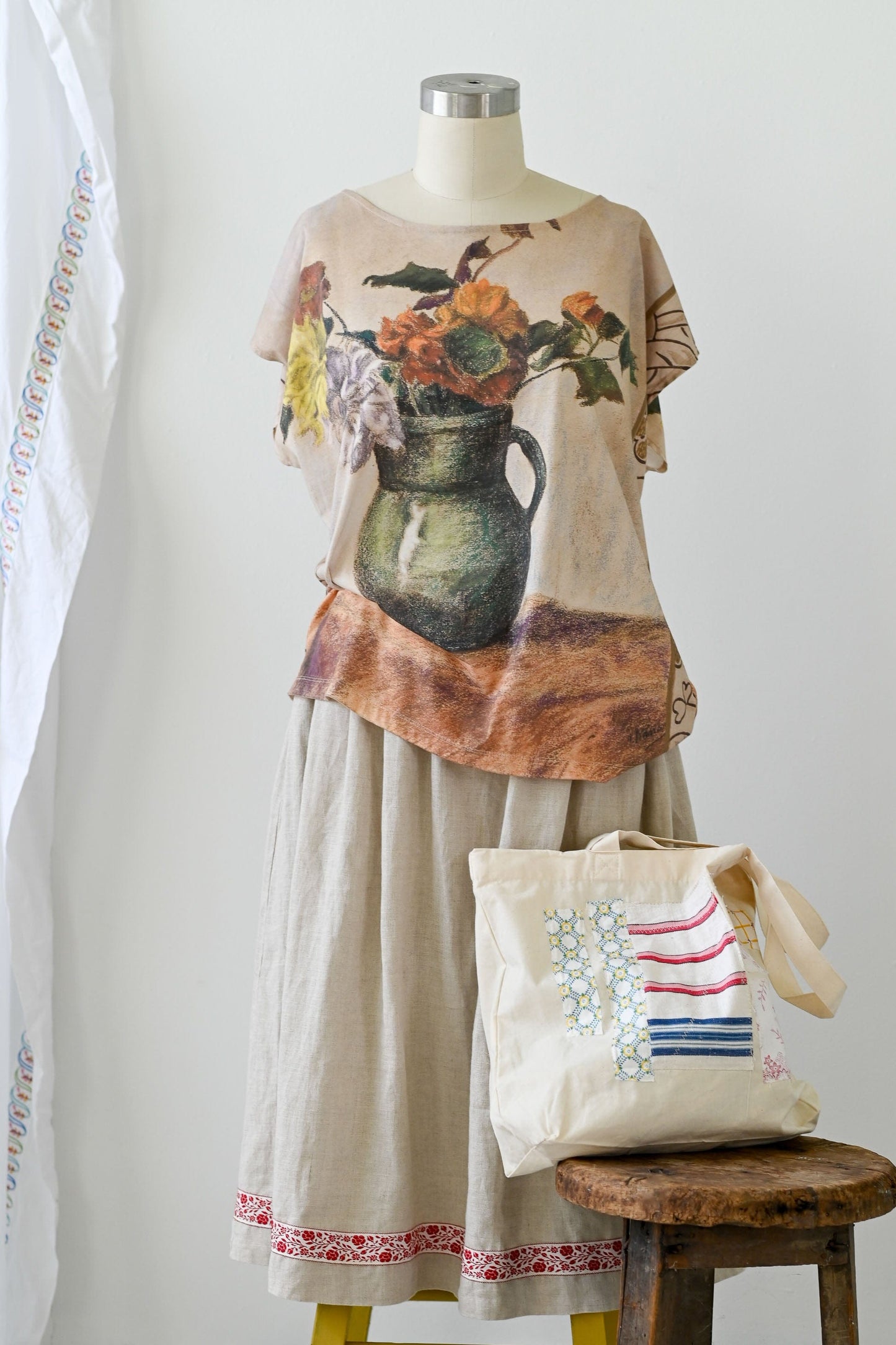 Eleanor Organic Cotton Tee Fleur