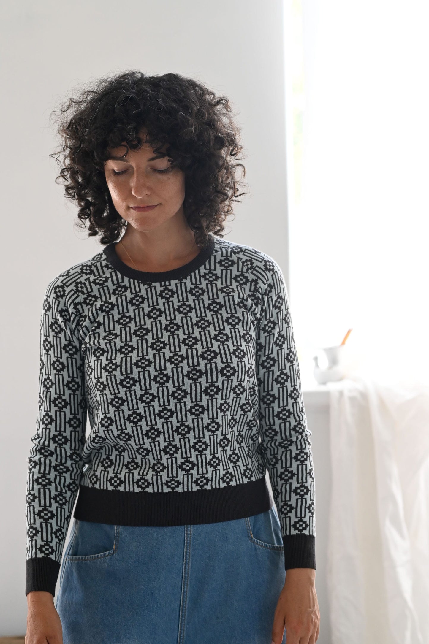 Gwen Jumper Deco in organic cotton