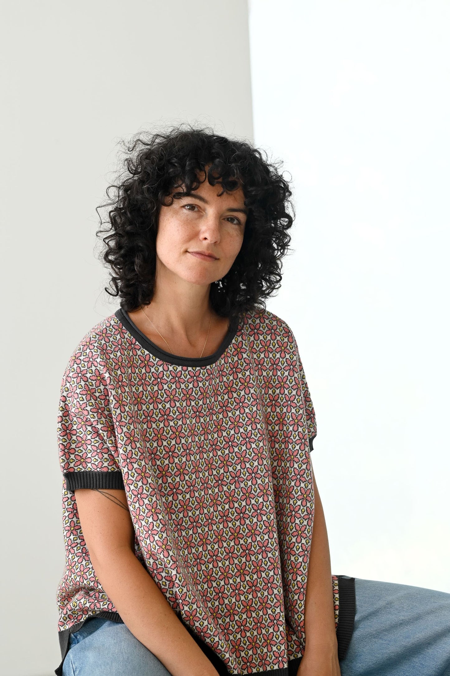 Hester Tee Daisy in Organic Cotton