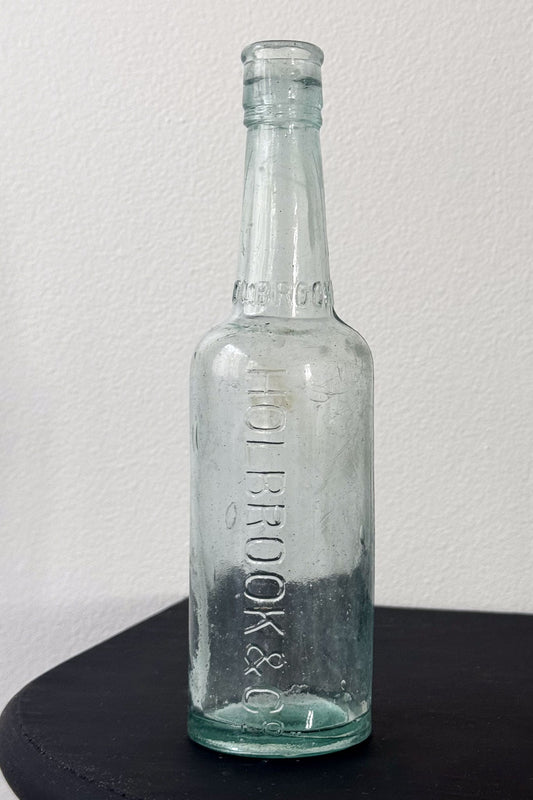 Vintage Holbrook glass bottle