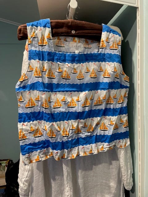 Vintage lazybones top