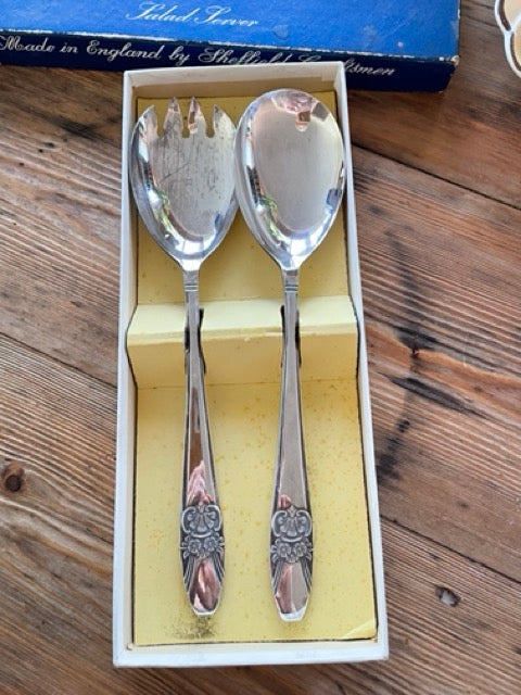 Vintage James Salad Servers boxed