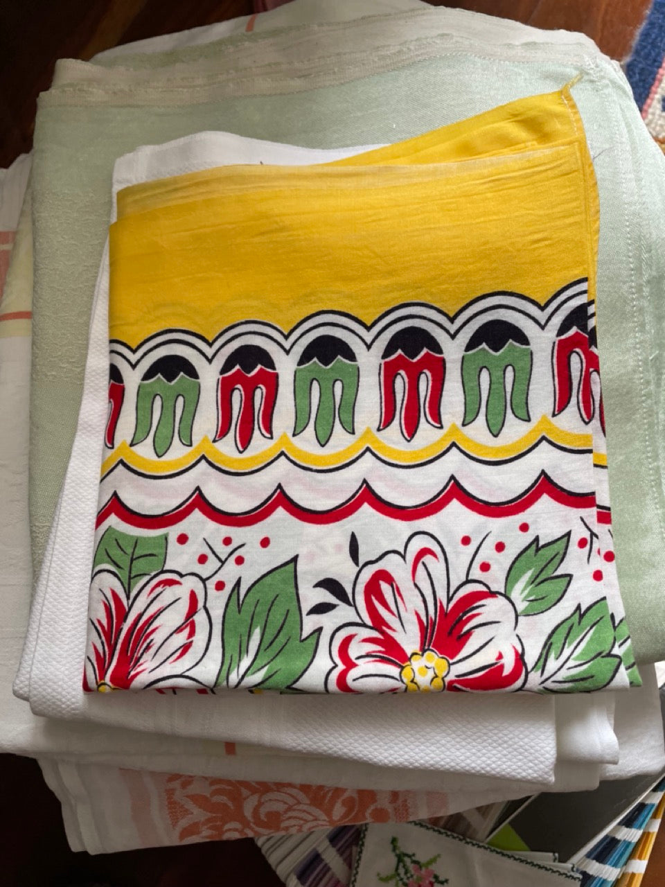 Fun vintage scarf