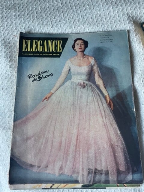 Rare Vintage Dutch Elegance magazine 1951