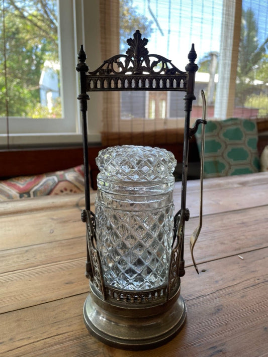 simpson hall miller quadruple plate pickle jar