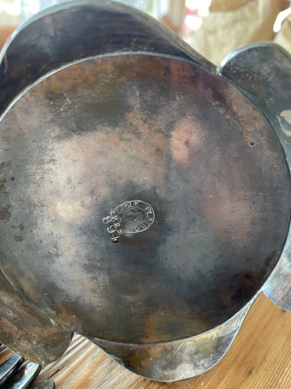 Antique Eagle Plating Co Jug