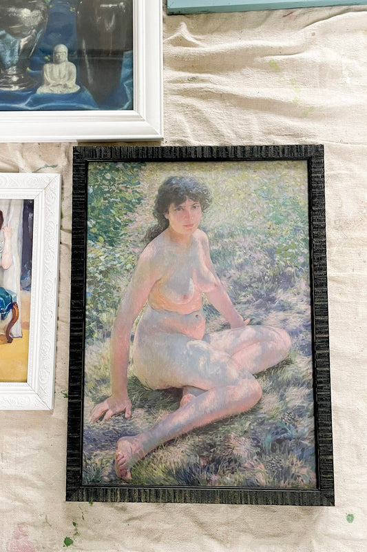 Framed art print "July"