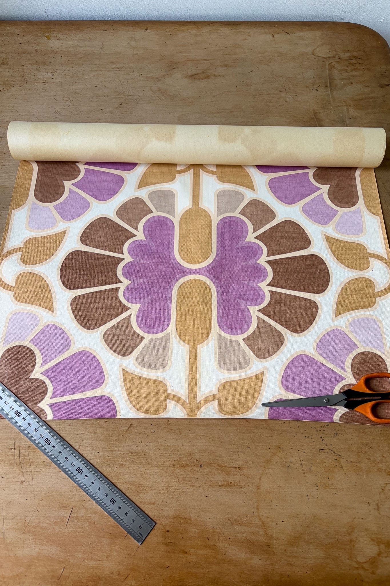 Vintage Wallpaper roll #4 - 60s/70s abstract