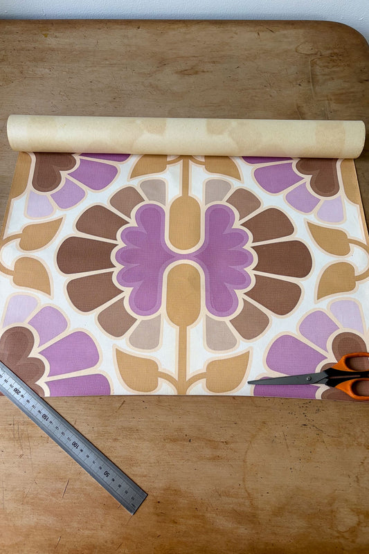 Vintage Wallpaper roll #4 - 60s/70s abstract