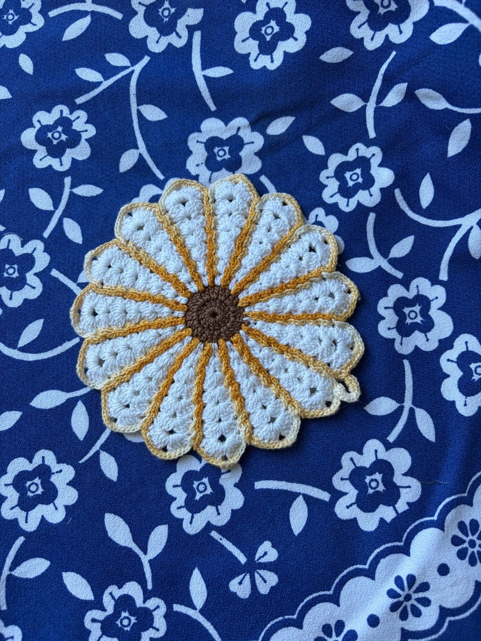 Vintage novelty crochet pot holders