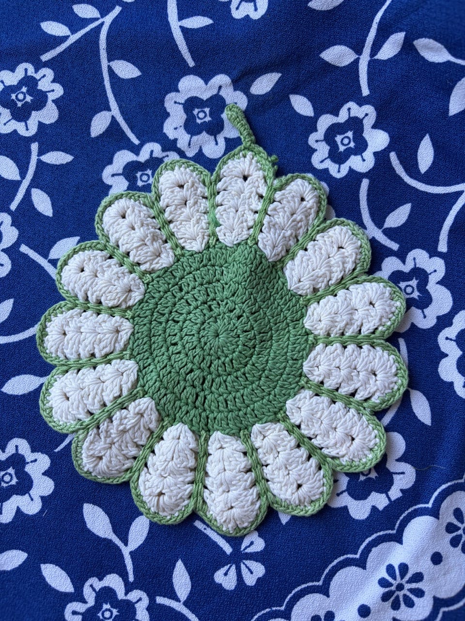 Vintage novelty crochet pot holders