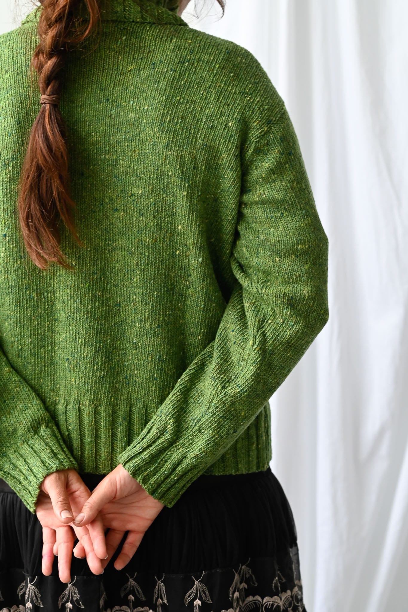 Marcia Woollen Jumper Green