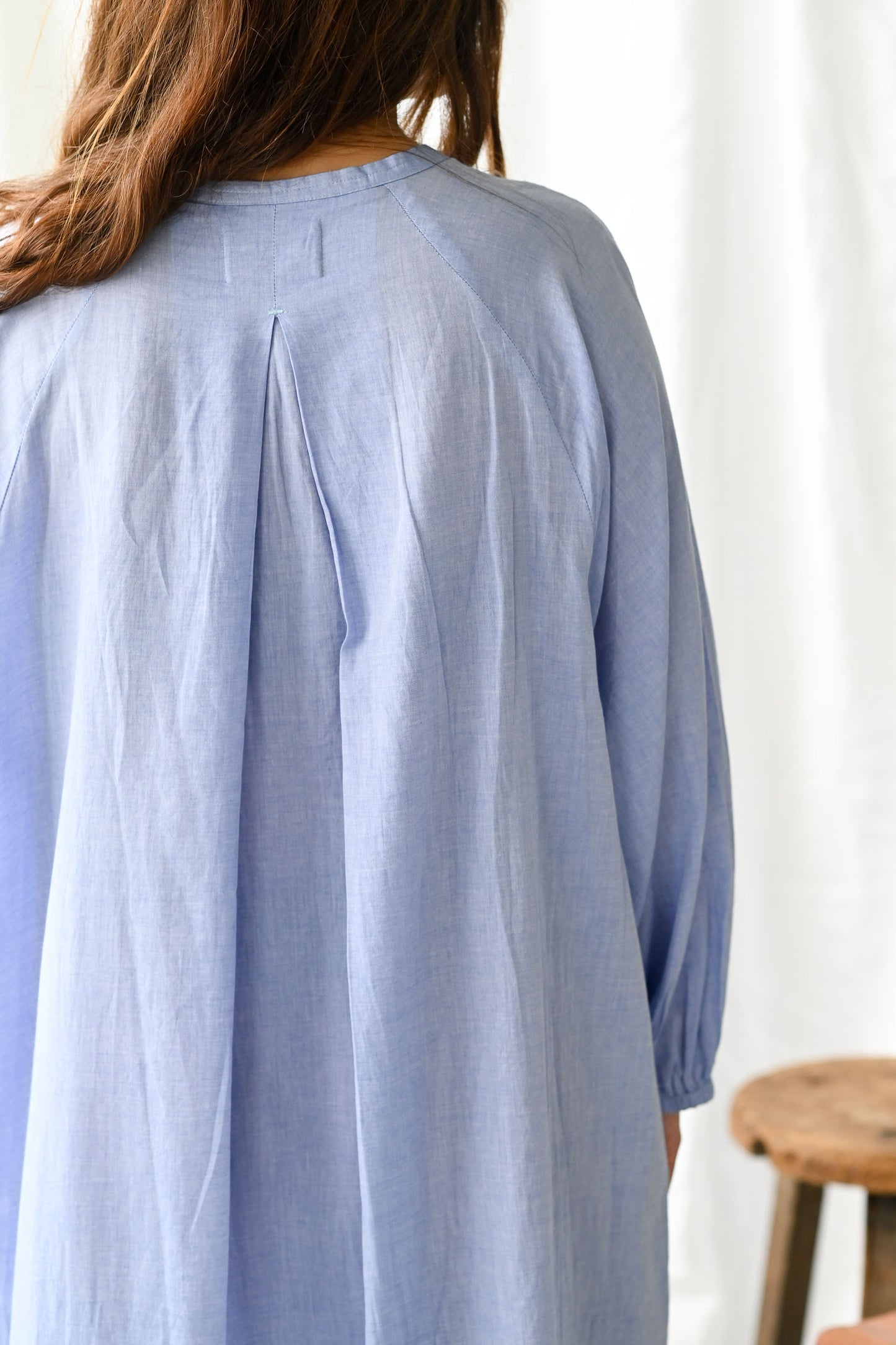 Lauren shirtdress chambray - light blue