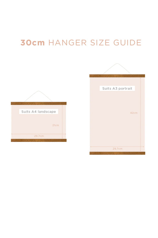 Magnetic Print Hanger 30cm