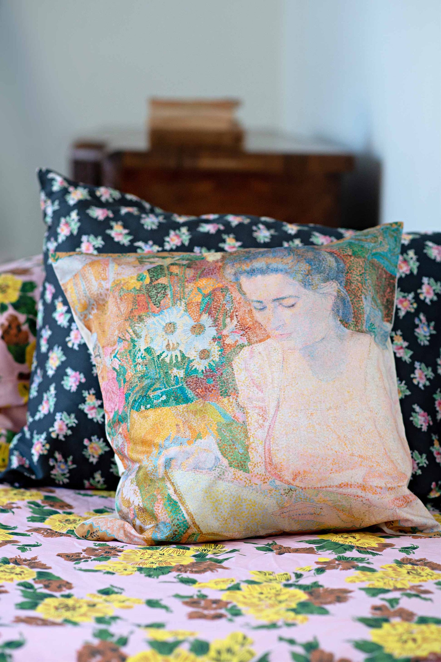 Marie cushion cover *organic cotton