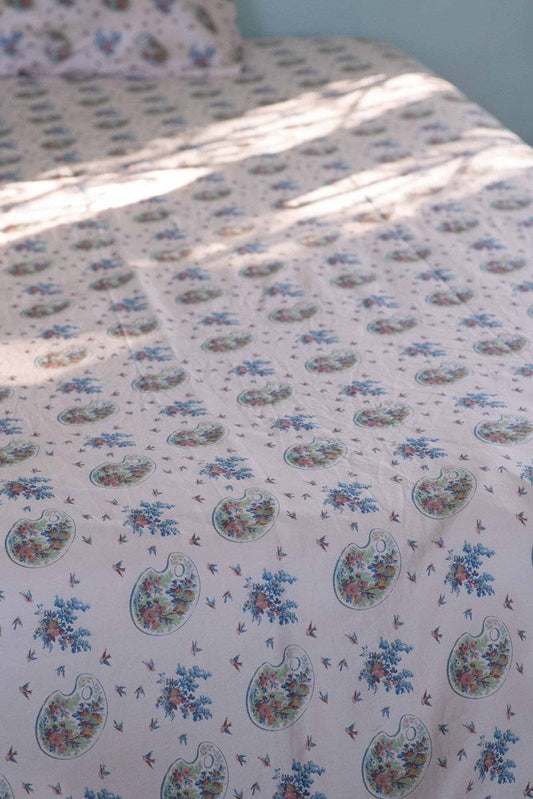 Palettes & Swallows Sheet Set K