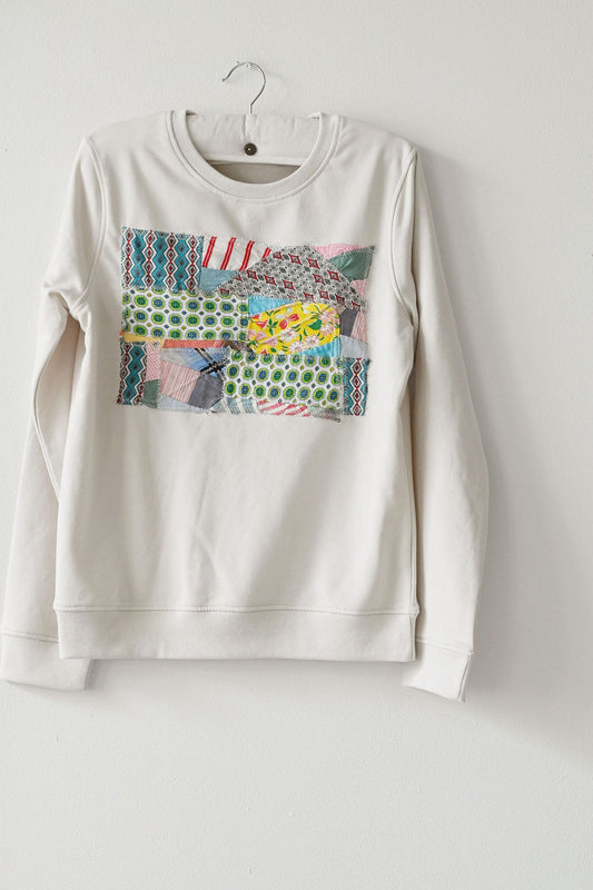 Patchwork quilt sweatshirt M One Off