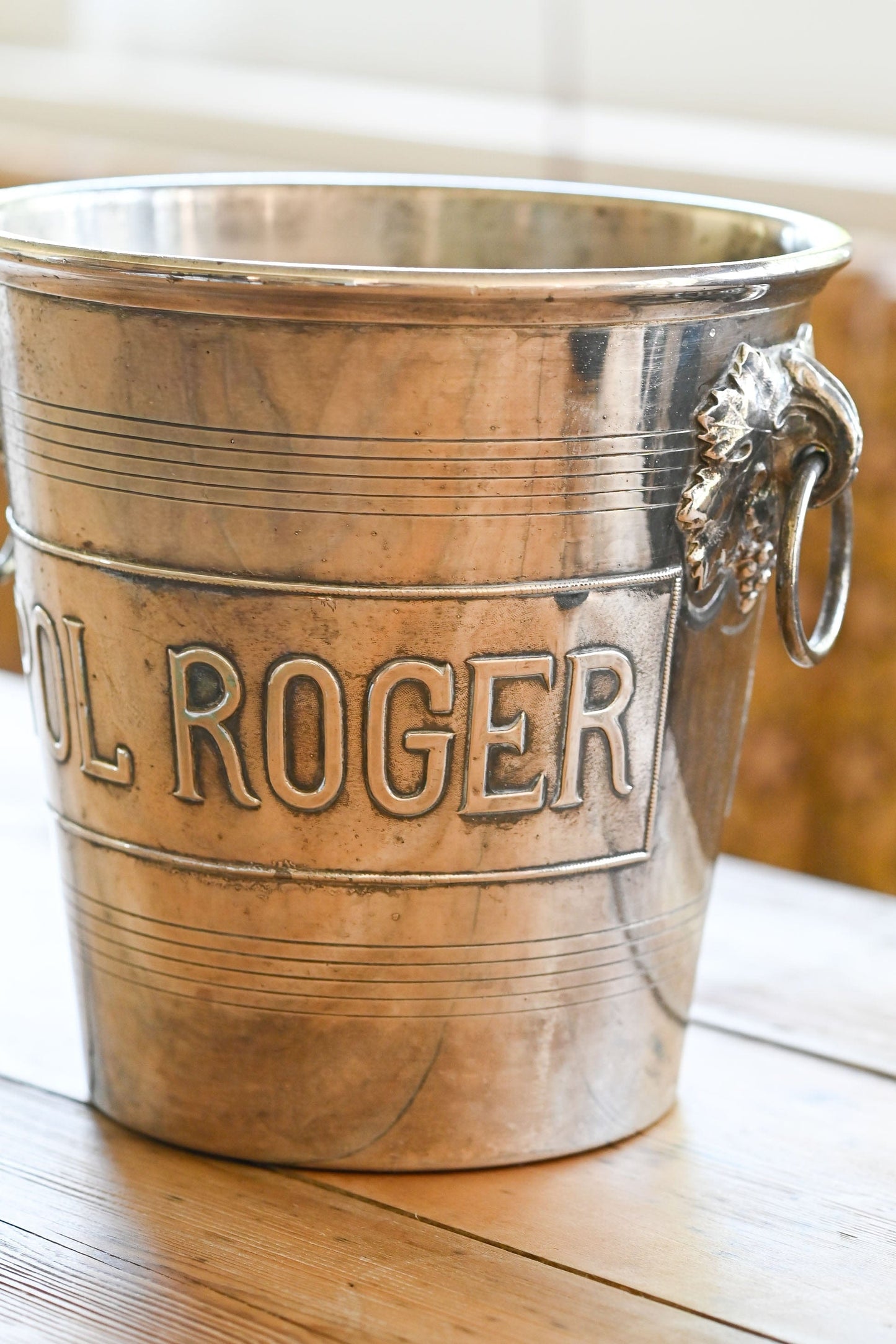 Antique Pol Roger Champagne bucket