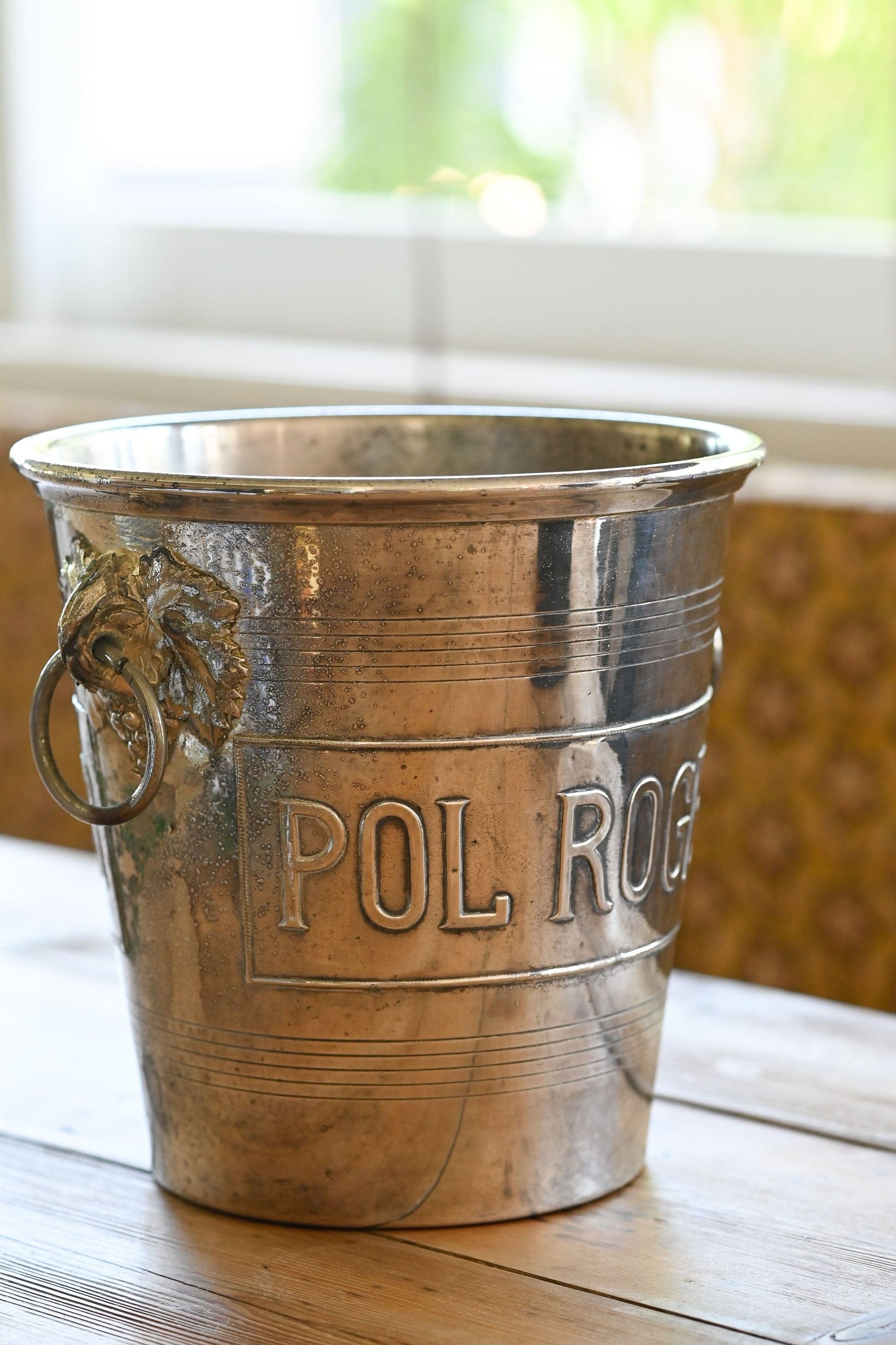 Antique Pol Roger Champagne bucket