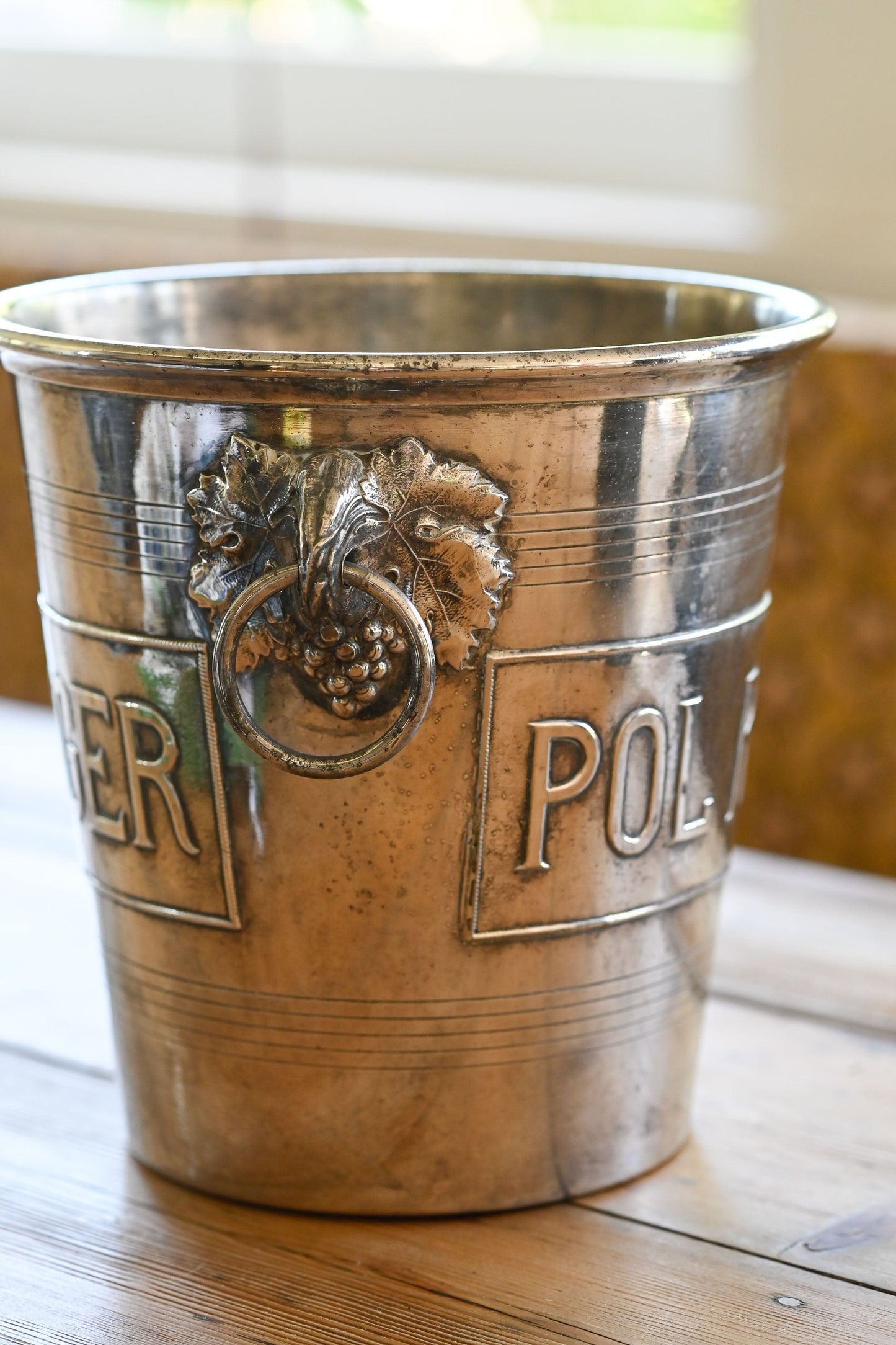 Antique Pol Roger Champagne bucket