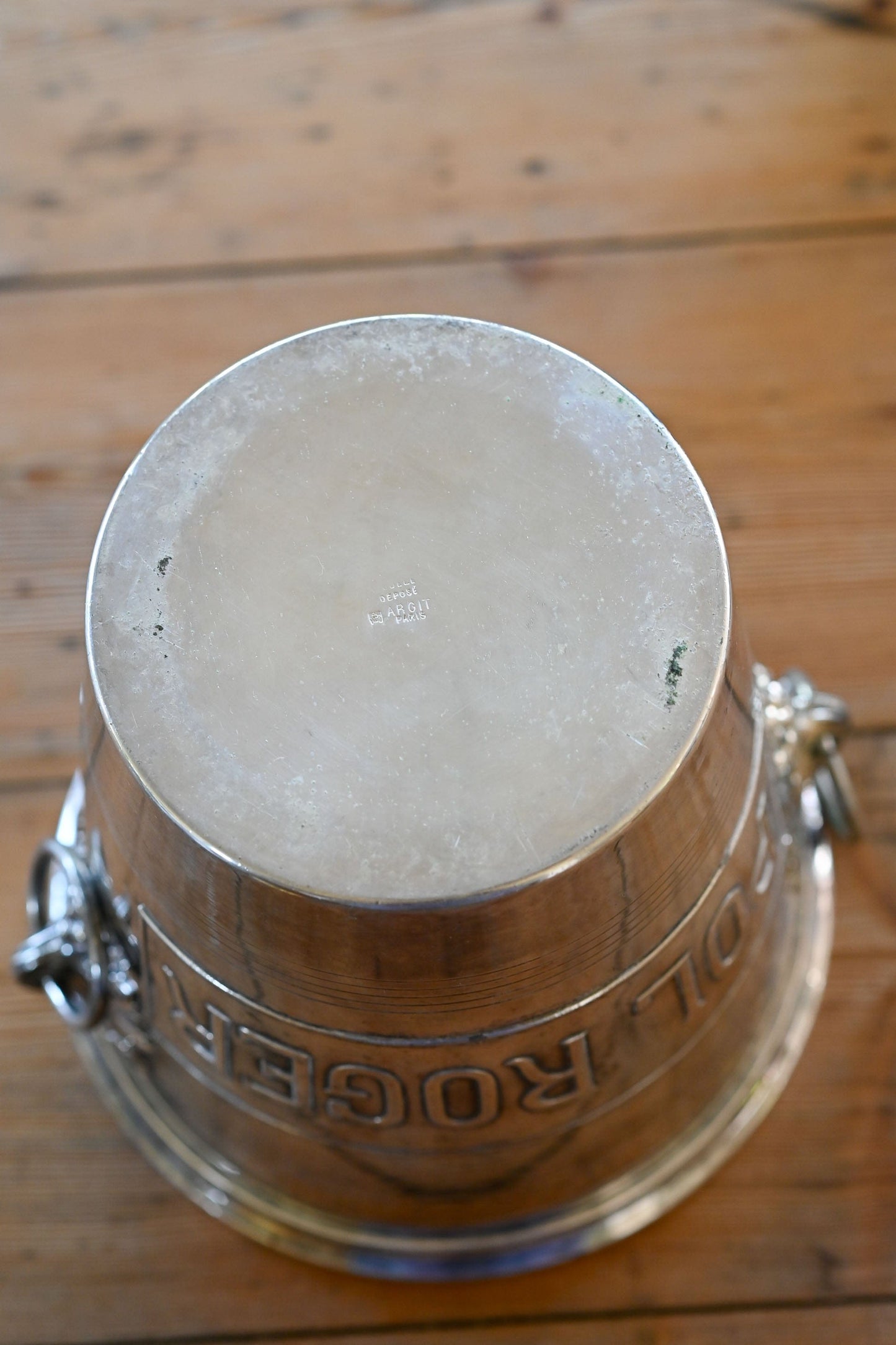 Antique Pol Roger Champagne bucket