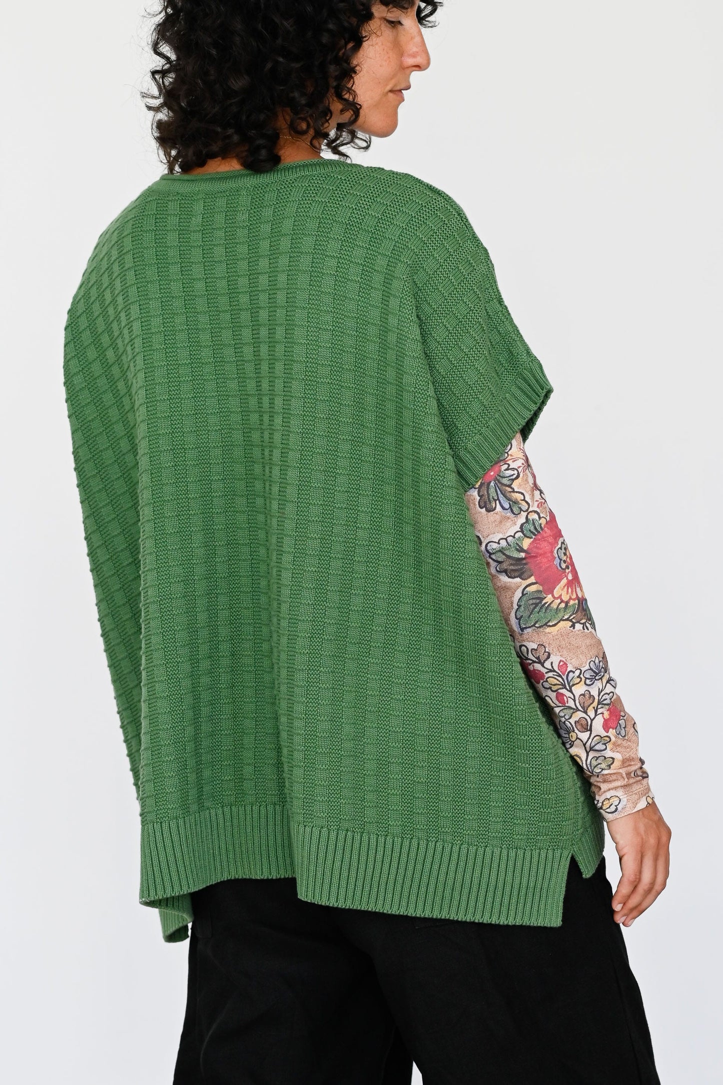 Rennie vest Comfrey organic cotton