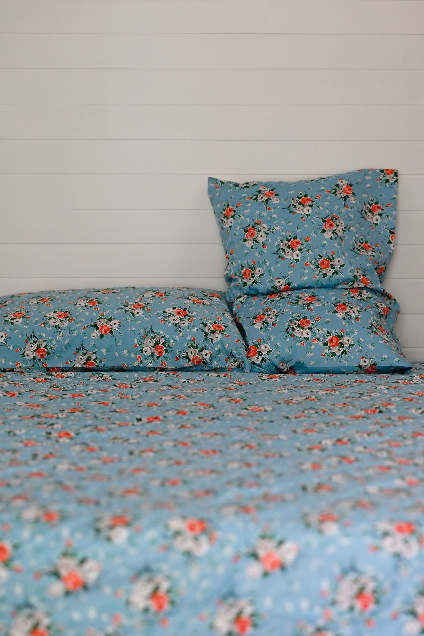 Rosebank pillowcase set organic cotton
