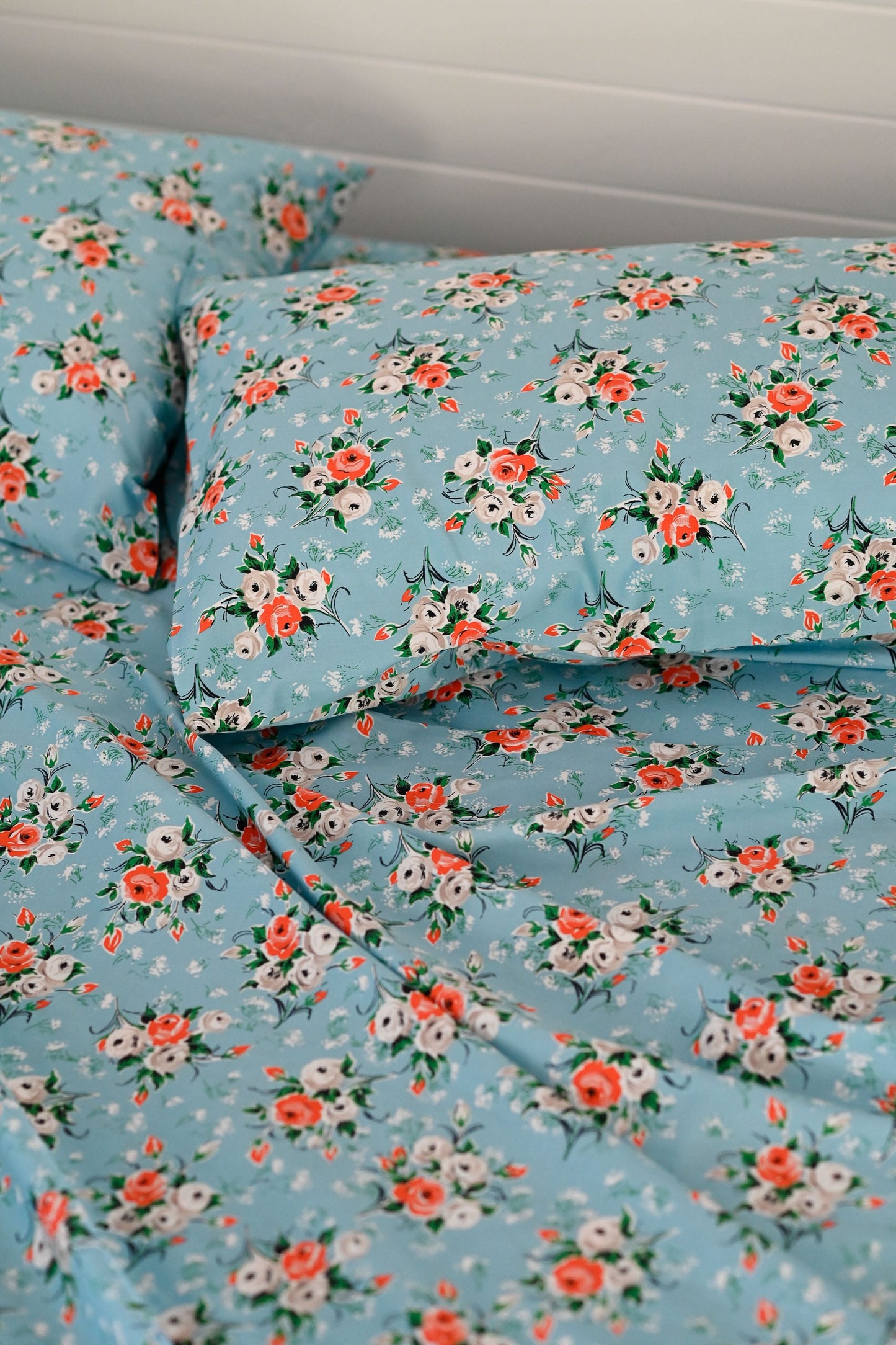 Rosebank pillowcase set organic cotton
