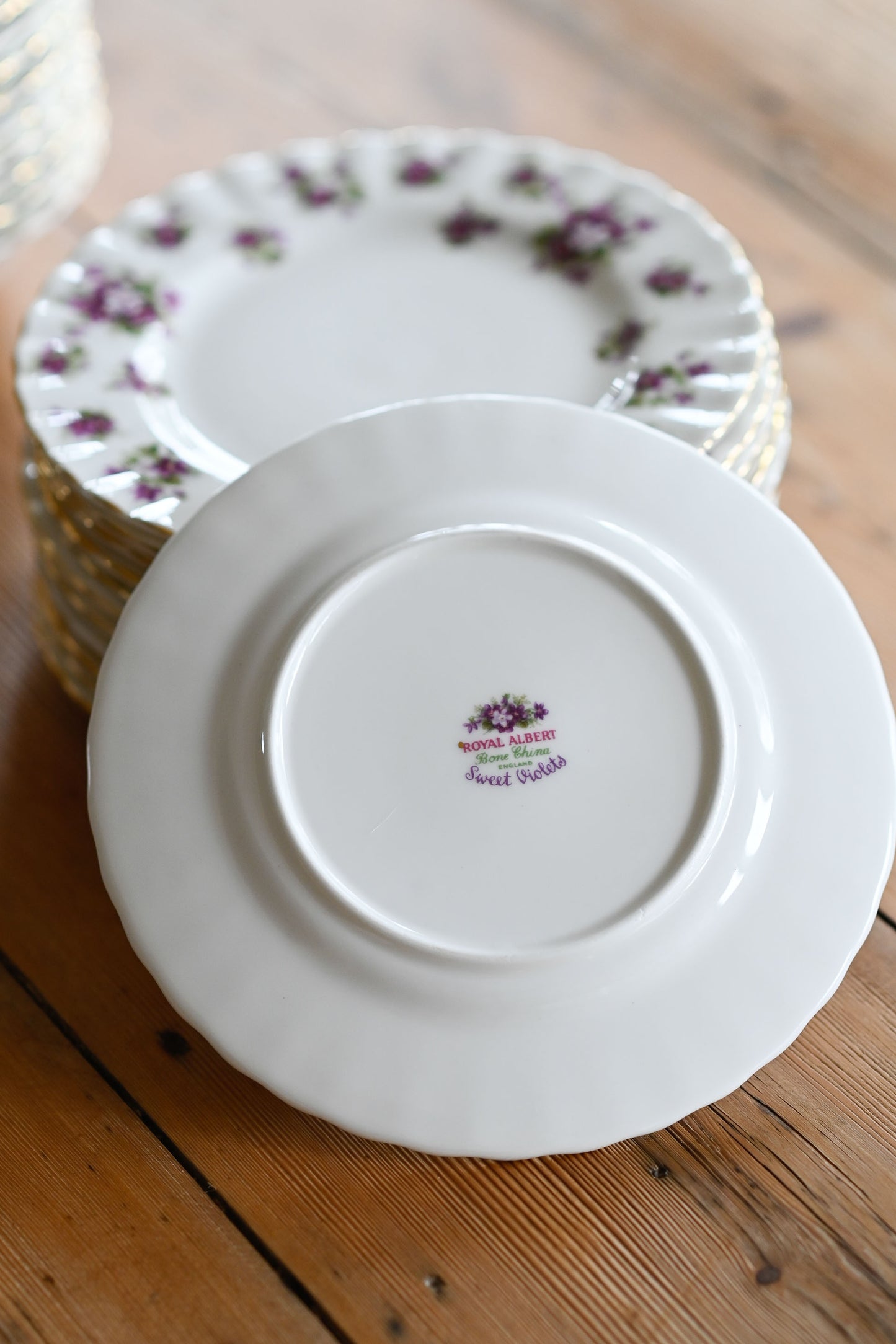 Vintage Royal Albert Sweet Violets Tea set 53 piece