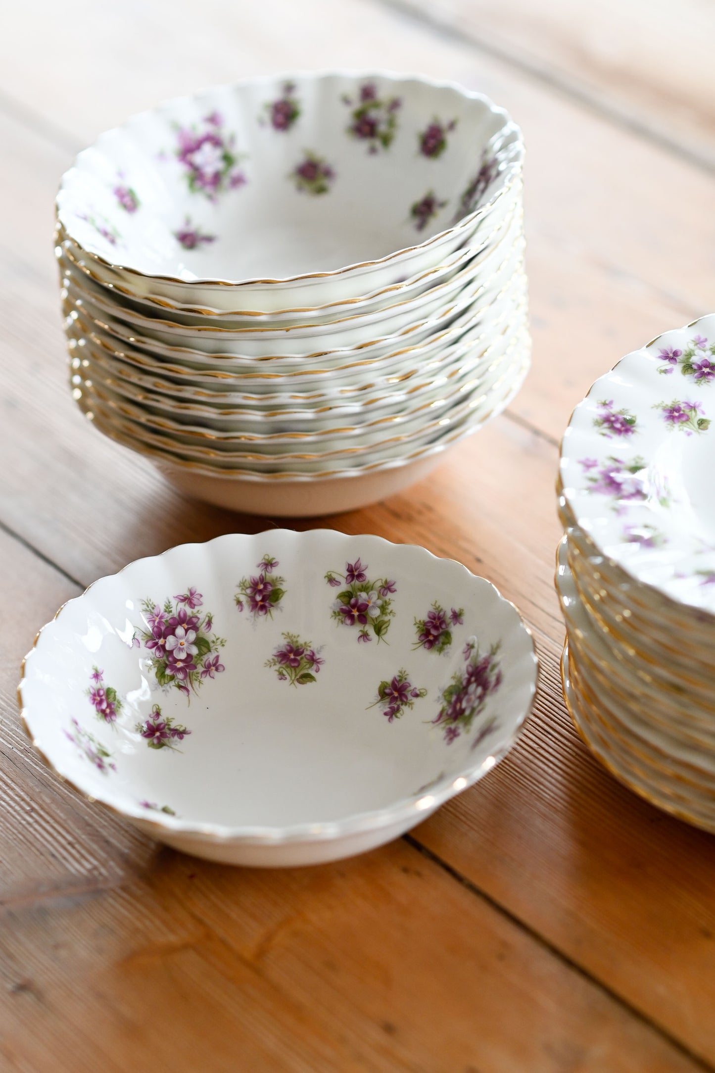 Vintage Royal Albert Sweet Violets Tea set 53 piece