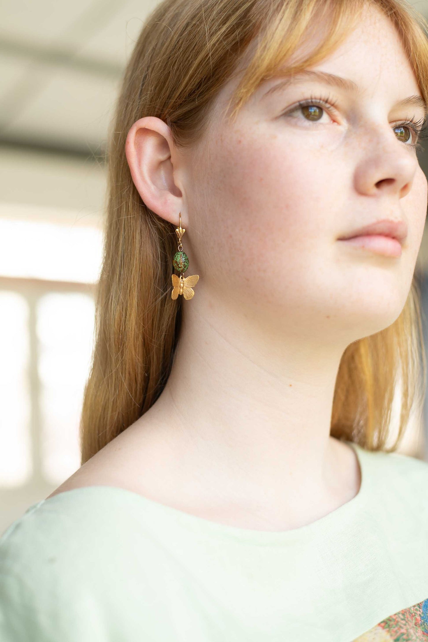Butterfly earrings