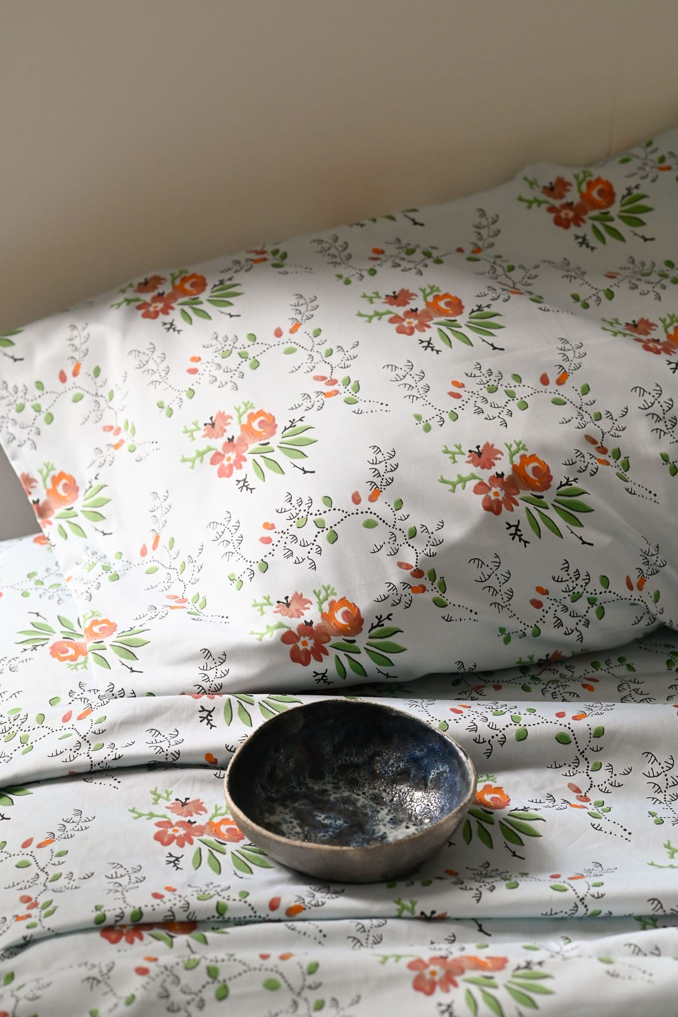 Clementine sheet set organic cotton