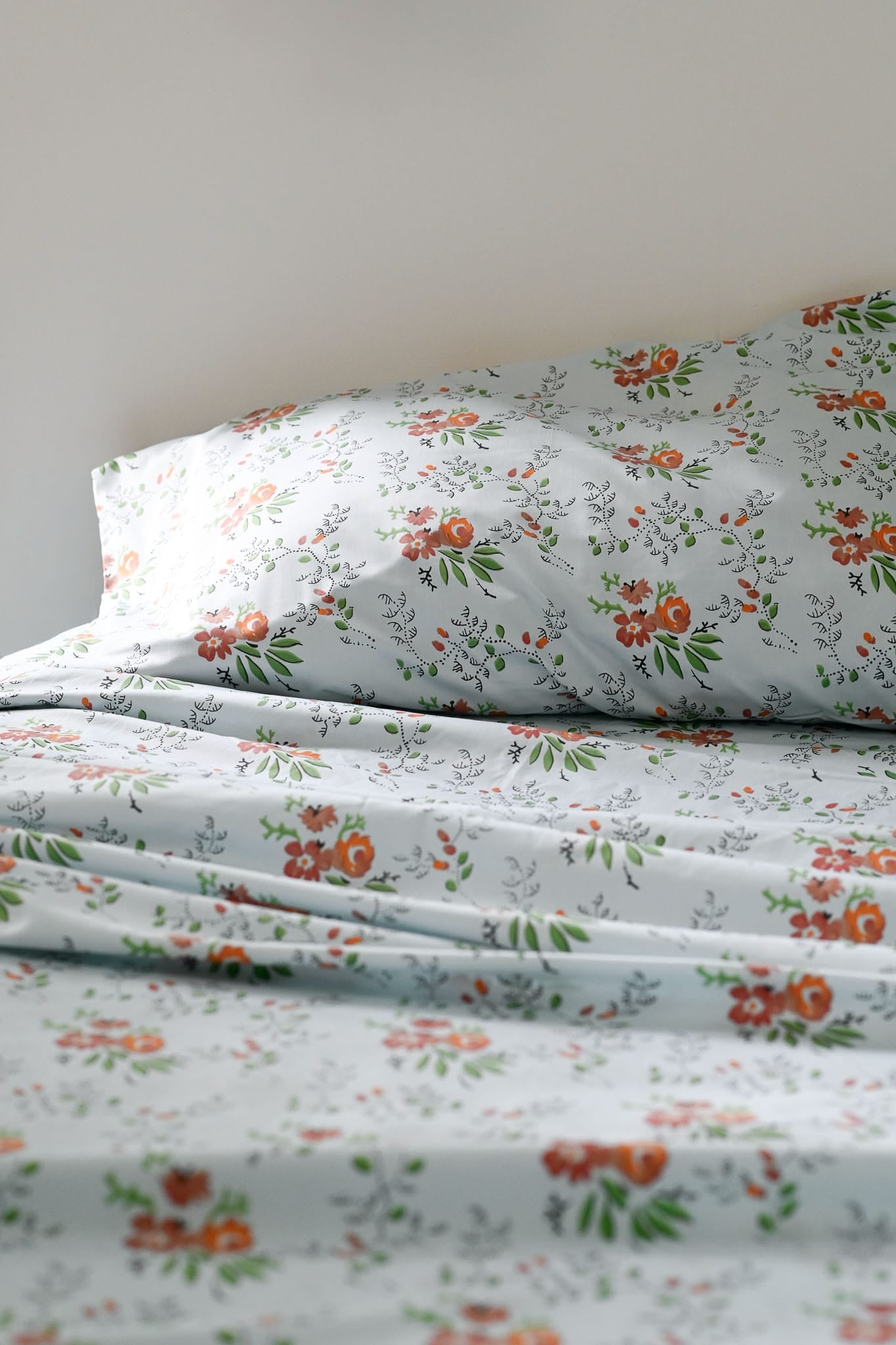 Clementine sheet set organic cotton