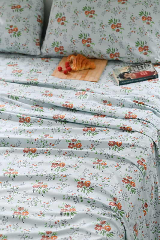 Clementine sheet set organic cotton